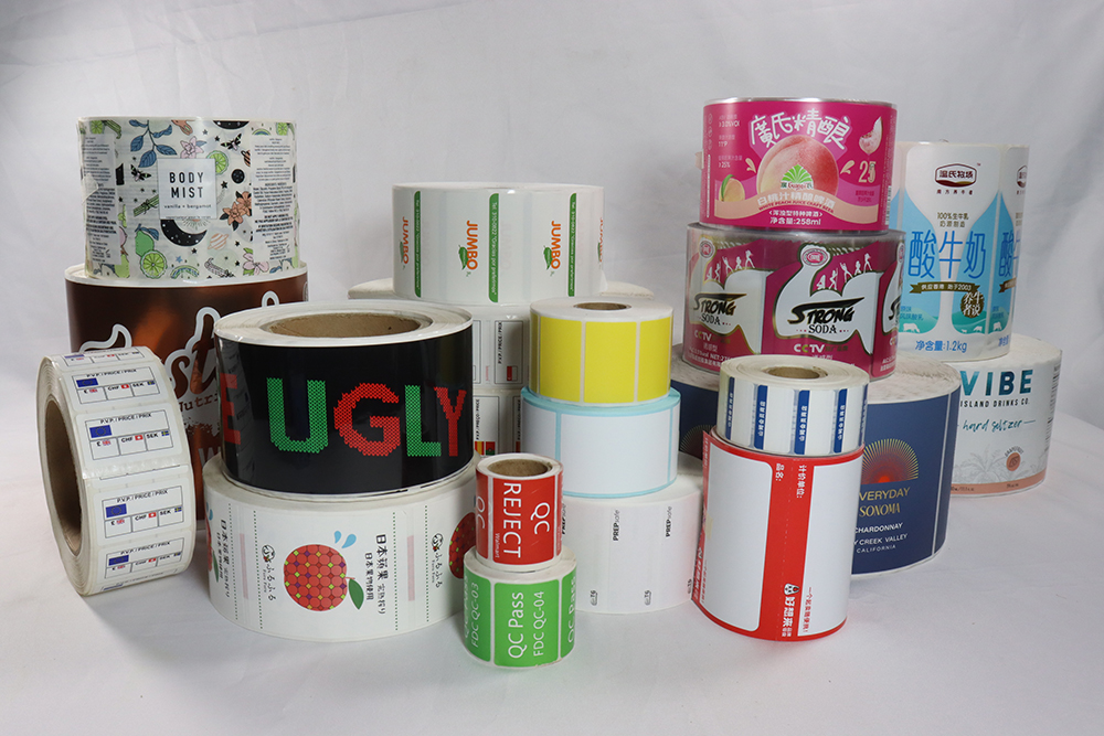 Cur Sticker Titulus lignum ad plastic products?