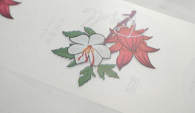 Bopp label transparent